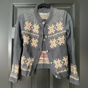 SOLD Nordstrom Rubbish Winter Cardigan / Sweater